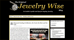 Desktop Screenshot of jewelrywiseblog.com