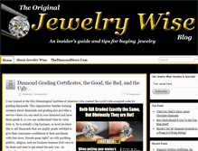 Tablet Screenshot of jewelrywiseblog.com